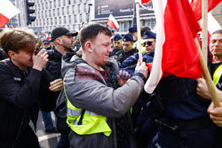 Protest rolników w Warszawie