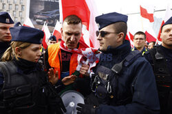 Protest rolników w Warszawie