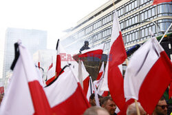 Protest rolników w Warszawie