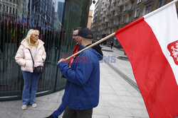 Protest rolników w Warszawie