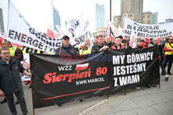 Protest rolników w Warszawie