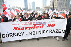 Protest rolników w Warszawie