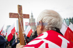 Protest rolników w Warszawie