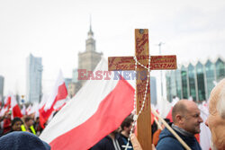 Protest rolników w Warszawie