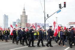 Protest rolników w Warszawie