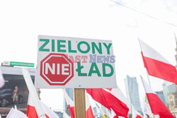 Protest rolników w Warszawie