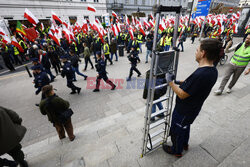 Protest rolników w Warszawie