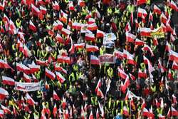 Protest rolników w Warszawie