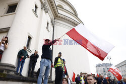 Protest rolników w Warszawie