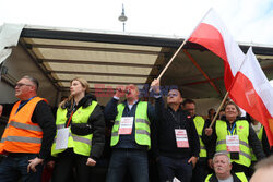 Protest rolników w Warszawie