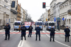 Protest rolników w Warszawie