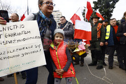 Protest rolników w Warszawie