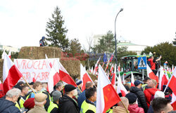 Protest rolników w Warszawie