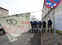 Eksmisja squatu Zaczyn na warszawskiej Pradze