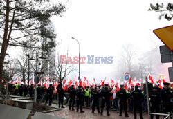 Protest rolników w Warszawie