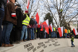 Protest rolników w Warszawie