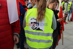 Protest rolników w Warszawie