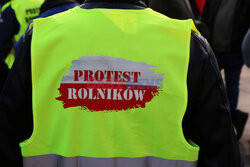 Protest rolników w Warszawie