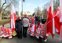 Protest rolników w Warszawie