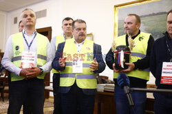 Protest rolników w Warszawie