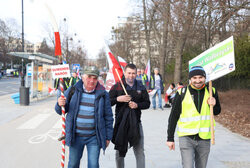 Protest rolników w Warszawie