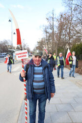 Protest rolników w Warszawie