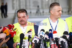 Protest rolników w Warszawie