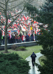 Protest rolników w Warszawie