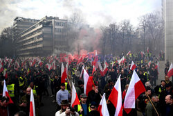 Protest rolników w Warszawie