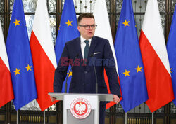 Protest rolników w Warszawie