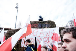 Protest rolników w Warszawie