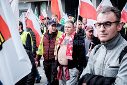 Protest rolników w Warszawie