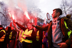 Protest rolników w Warszawie