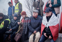 Protest rolników w Warszawie