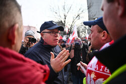 Protest rolników w Warszawie