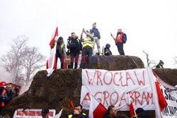 Protest rolników w Warszawie