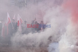 Protest rolników w Warszawie