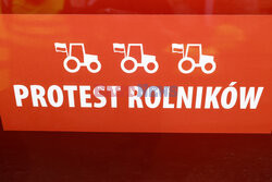 Protest rolników w Warszawie