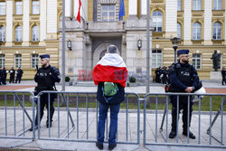 Protest rolników w Warszawie