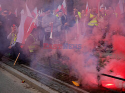 Protest rolników w Warszawie