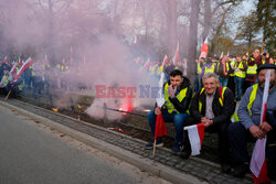 Protest rolników w Warszawie