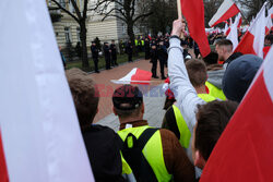 Protest rolników w Warszawie