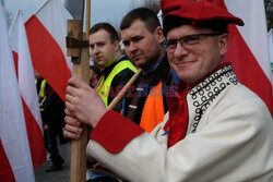 Protest rolników w Warszawie