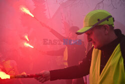 Protest rolników w Warszawie