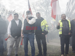 Protest rolników w Warszawie