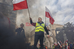 Protest rolników w Warszawie