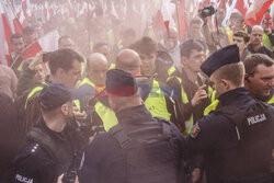 Protest rolników w Warszawie