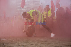 Protest rolników w Warszawie