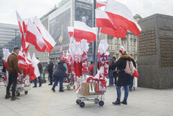 Protest rolników w Warszawie