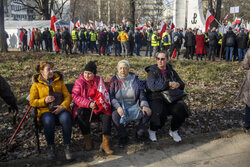 Protest rolników w Warszawie